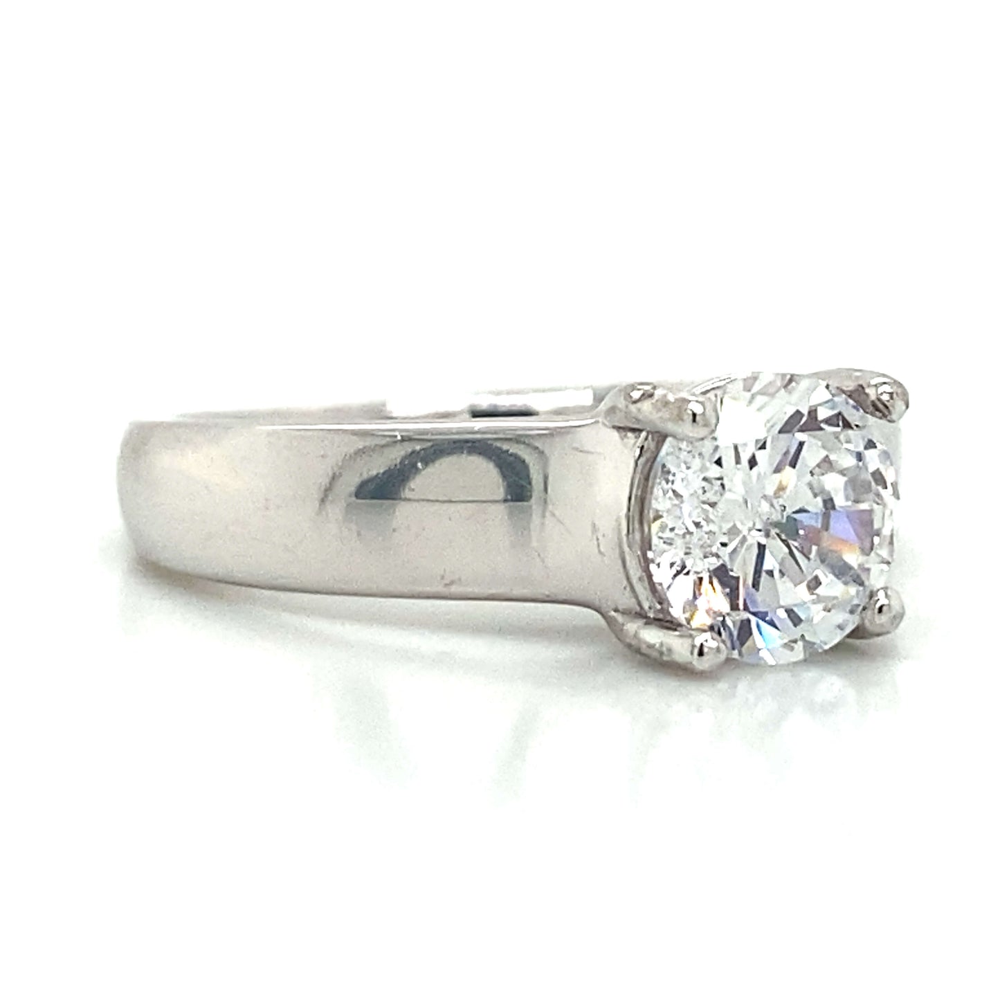 Ritani Solitaire Engagement Ring in Palladium