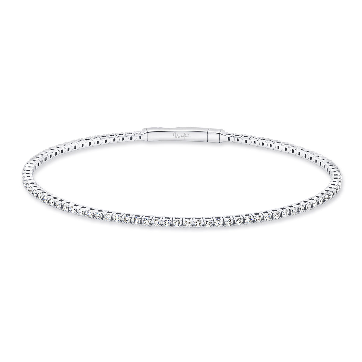 Uneek Bangle 18K White Gold BR0496