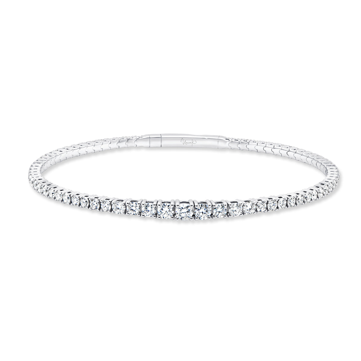 Uneek Bangle 18K White Gold BR0818