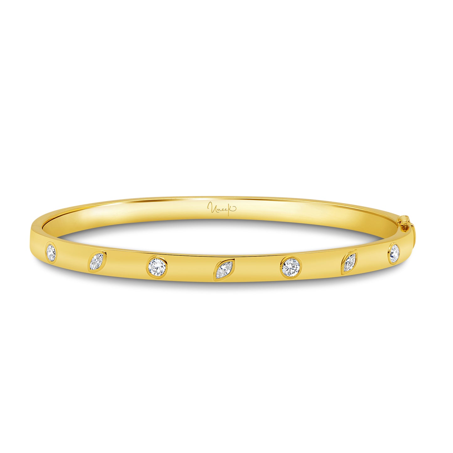 Uneek Bangle 18K Yellow Gold BR1011