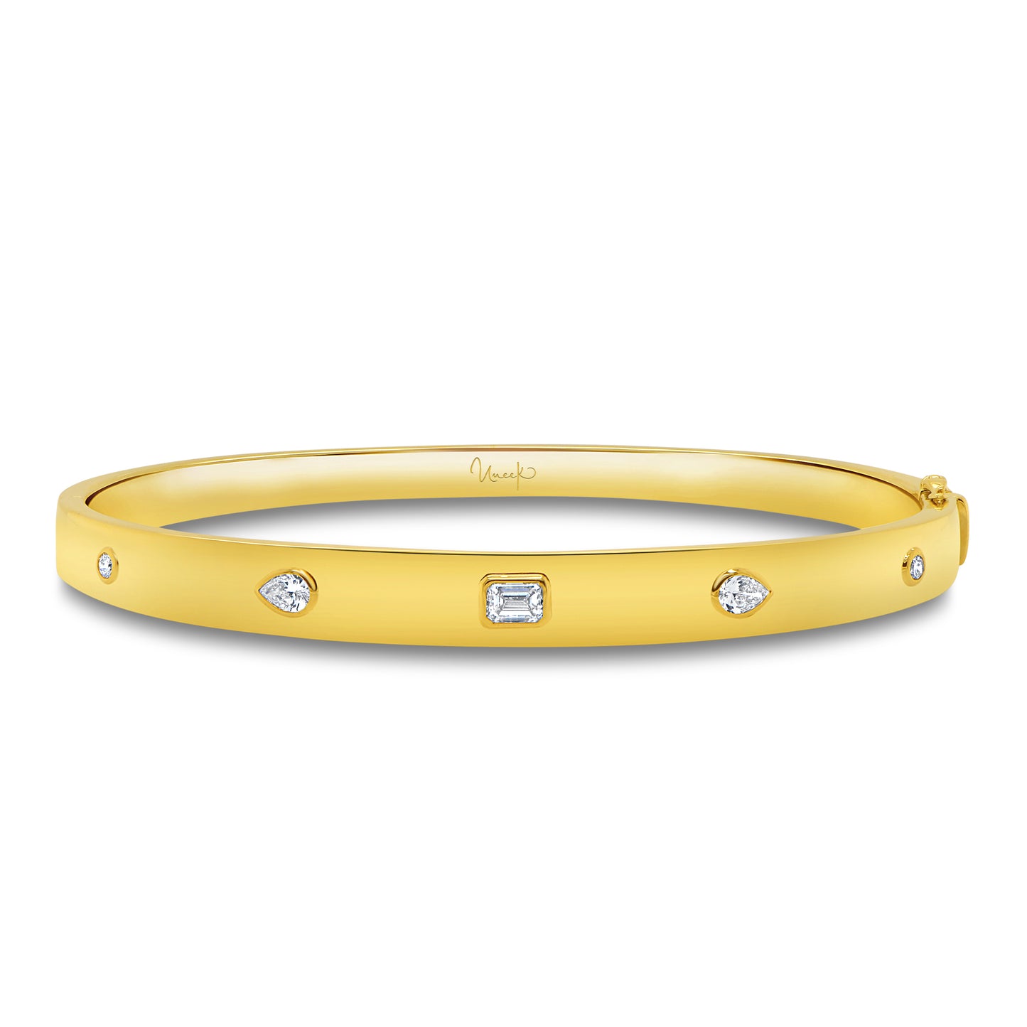 Uneek Bangle 18K Yellow Gold BR1017