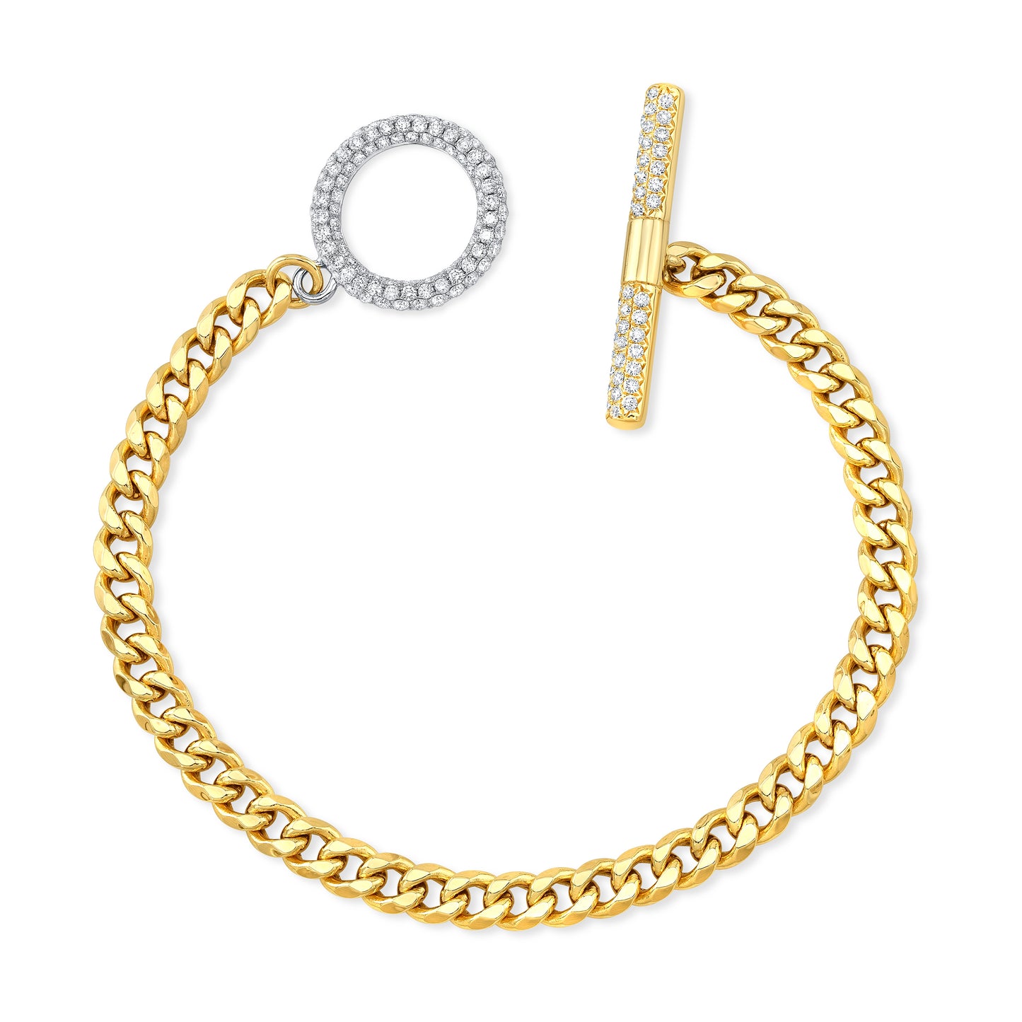 Uneek Bracelet 18K White & Yellow Gold BR1946DC