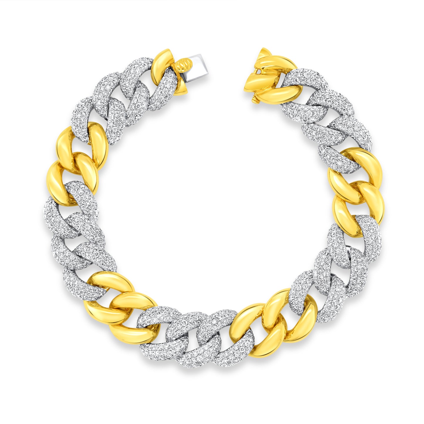 Uneek Bracelet 18K White & Yellow Gold BR1962DC