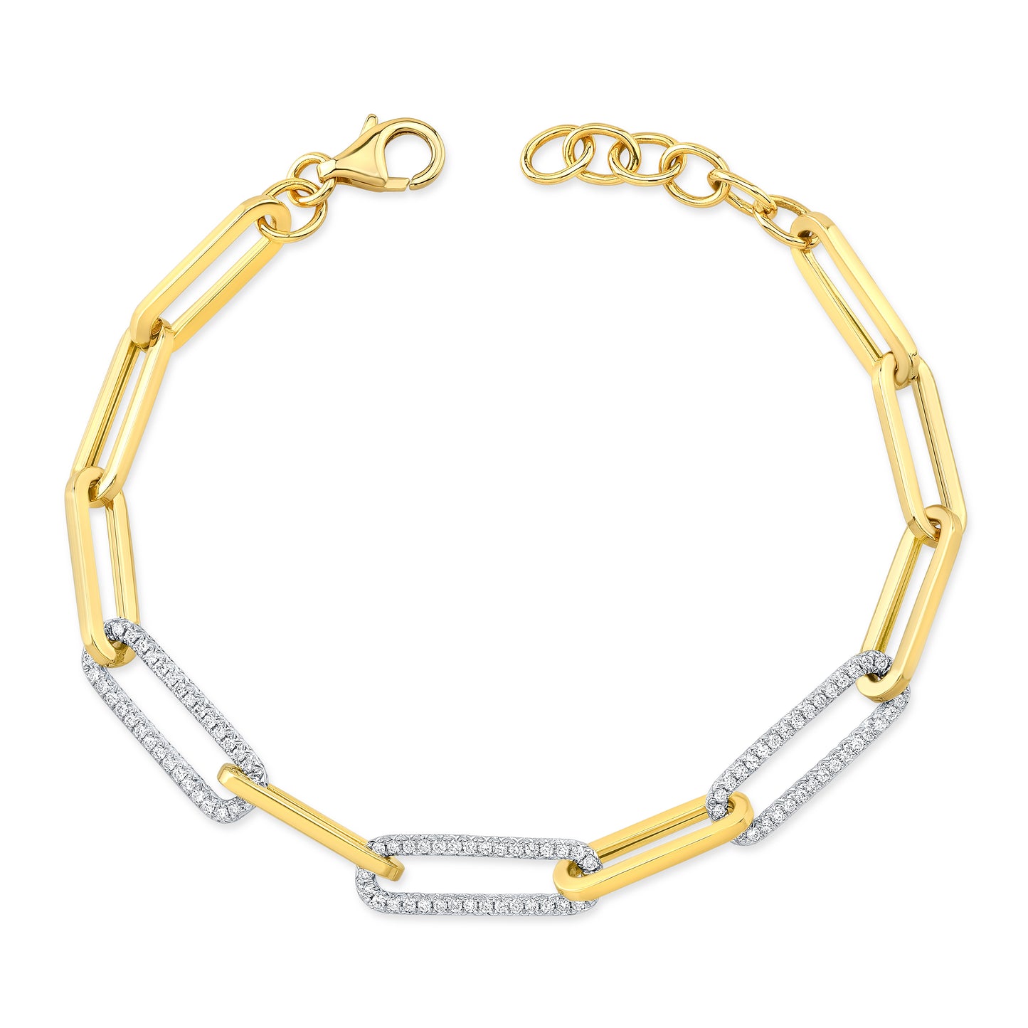 Uneek Bracelet 18K White & Yellow Gold BR2050DC