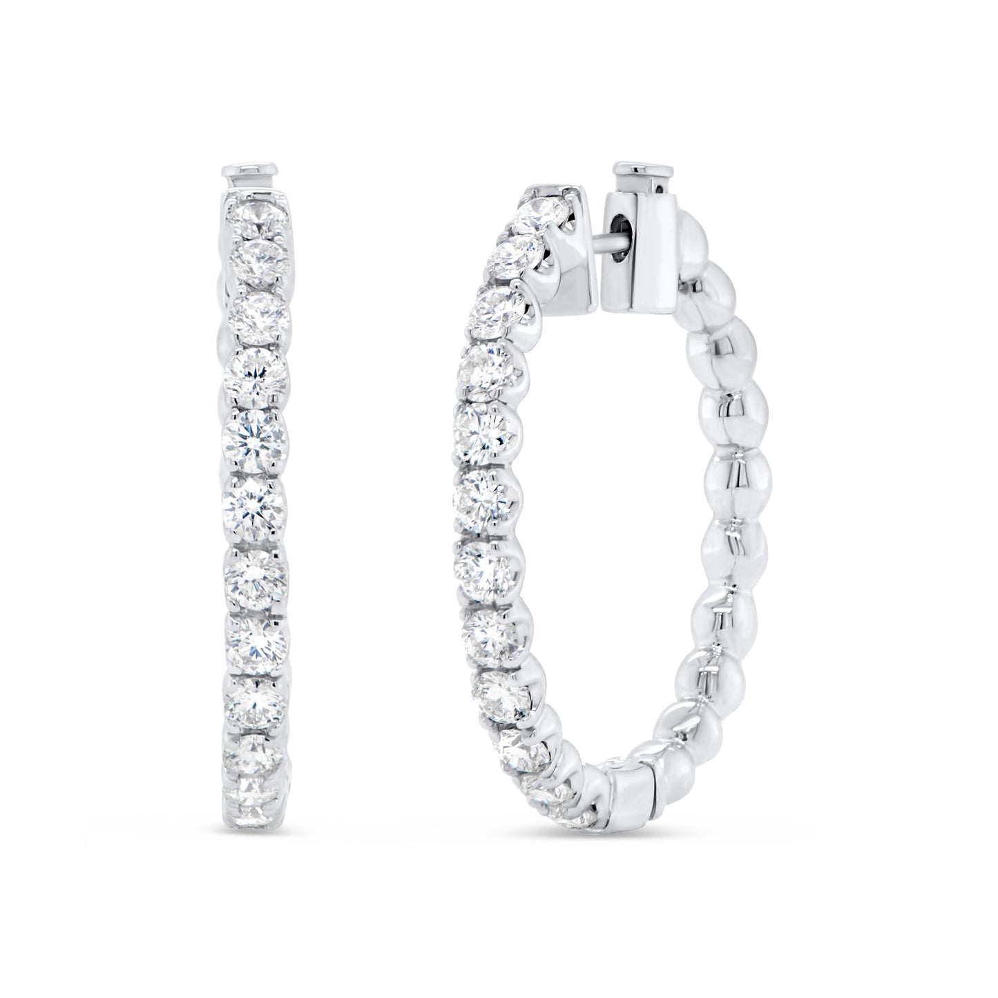Uneek Earring 18K White Gold E189