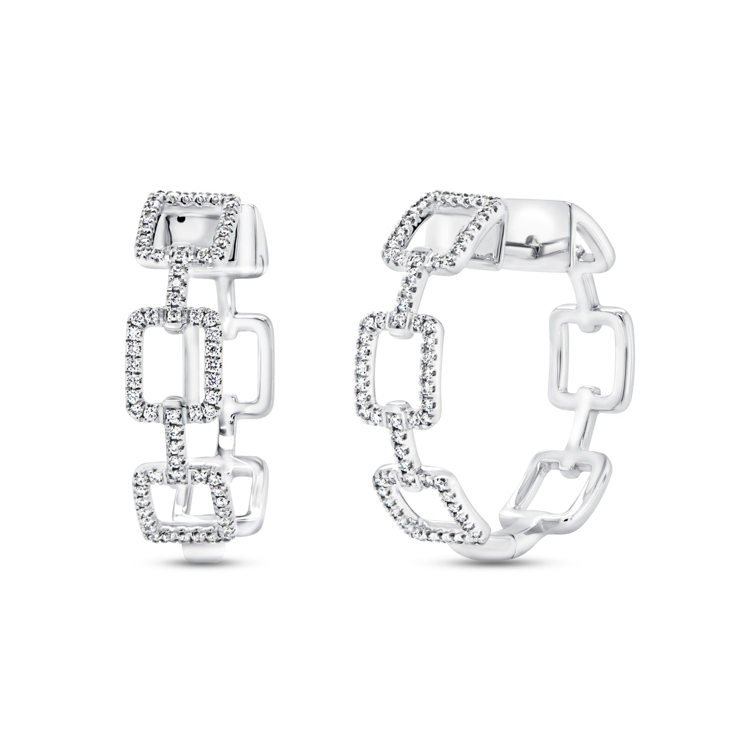 Uneek Earring 18K White Gold ER1116W