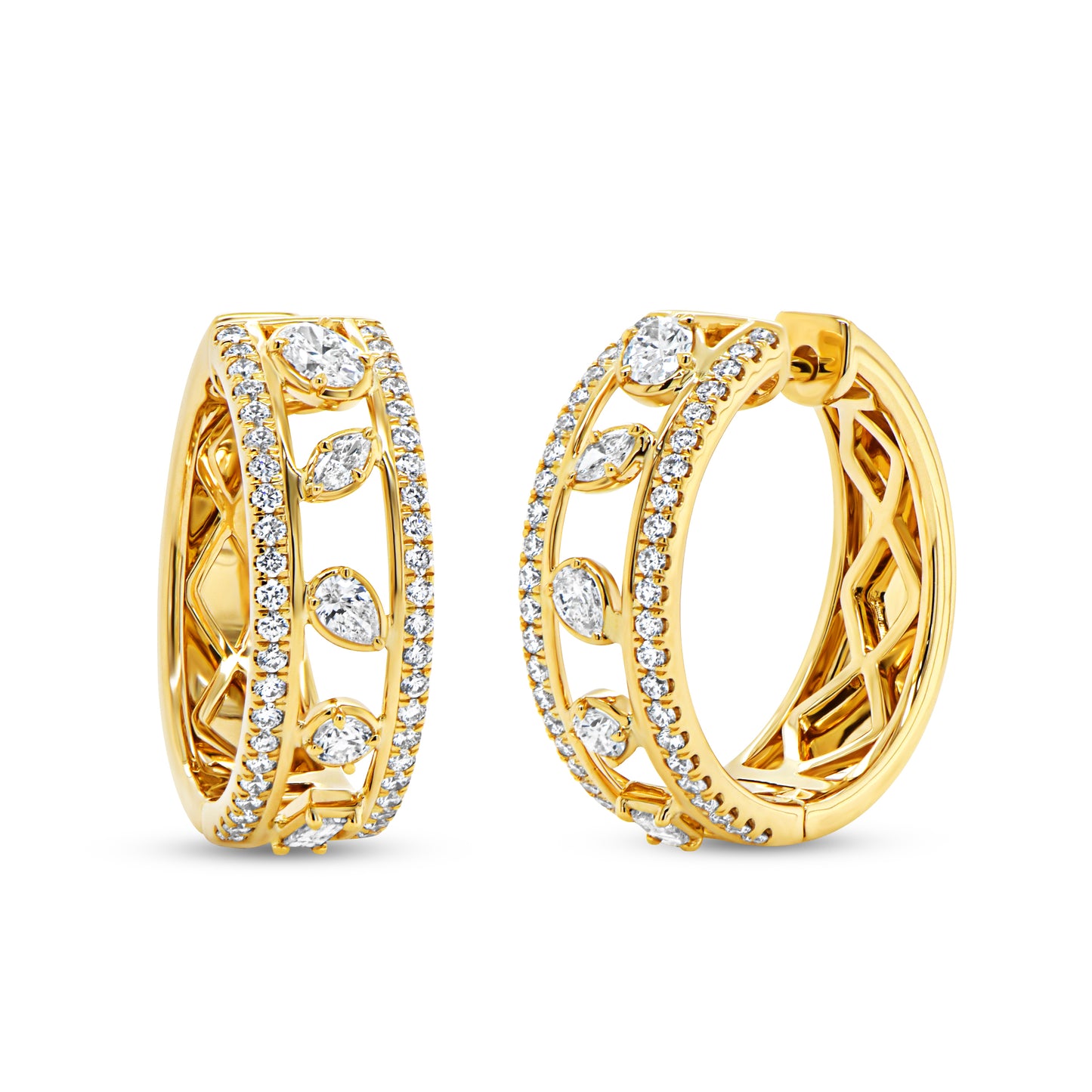 Uneek Earring 18K Yellow Gold ER1168Y