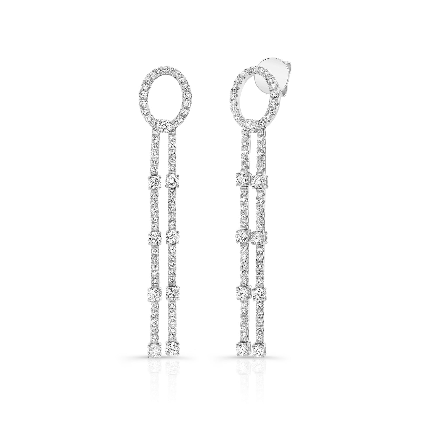 Uneek Earring 18K White Gold ER2493DC