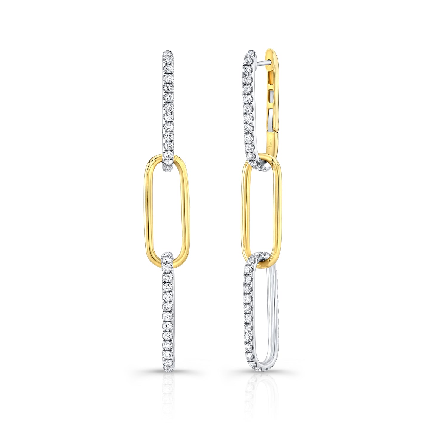 Uneek Earring 18K White & Yellow Gold ER4421DC