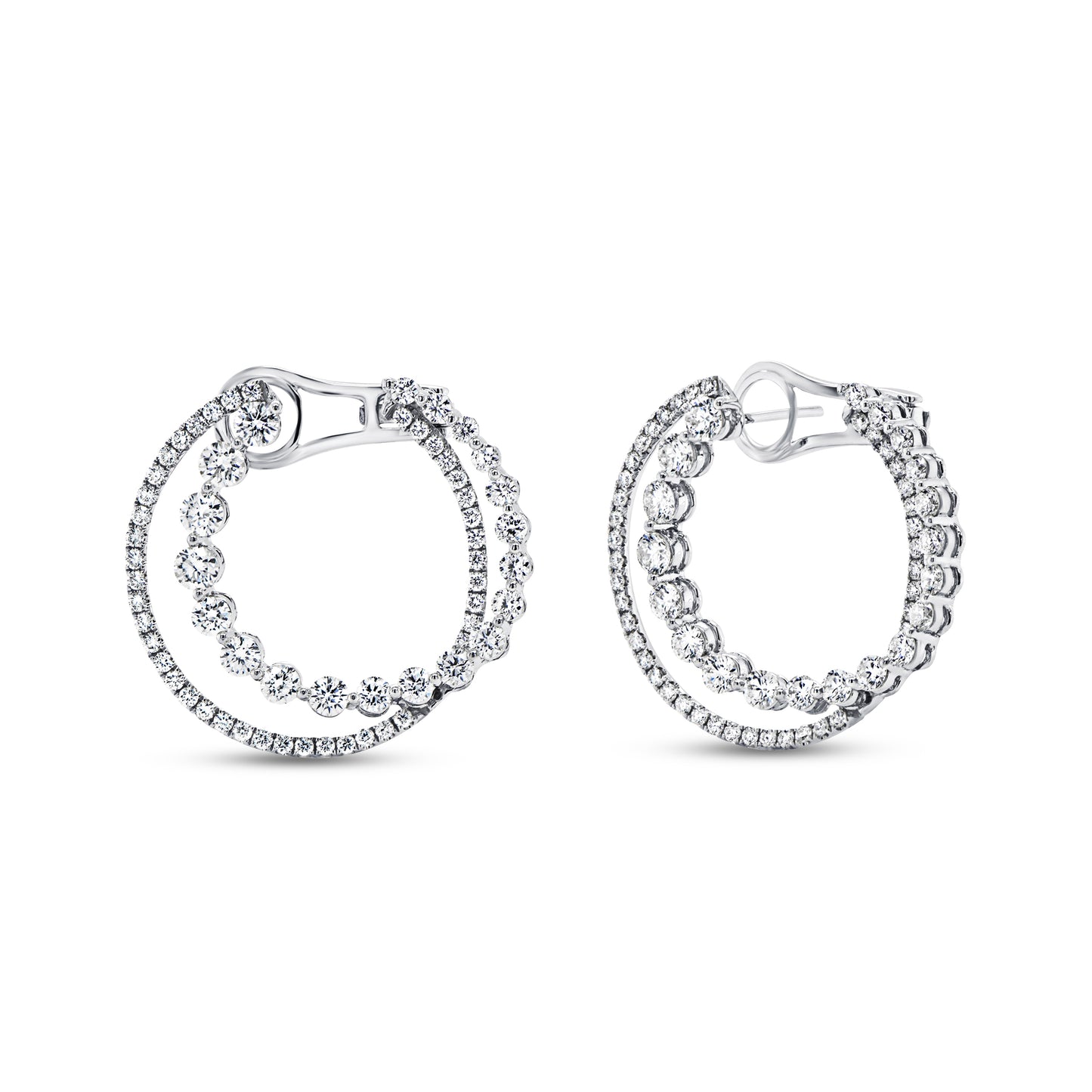 Uneek Earring 18K White Gold ER5004