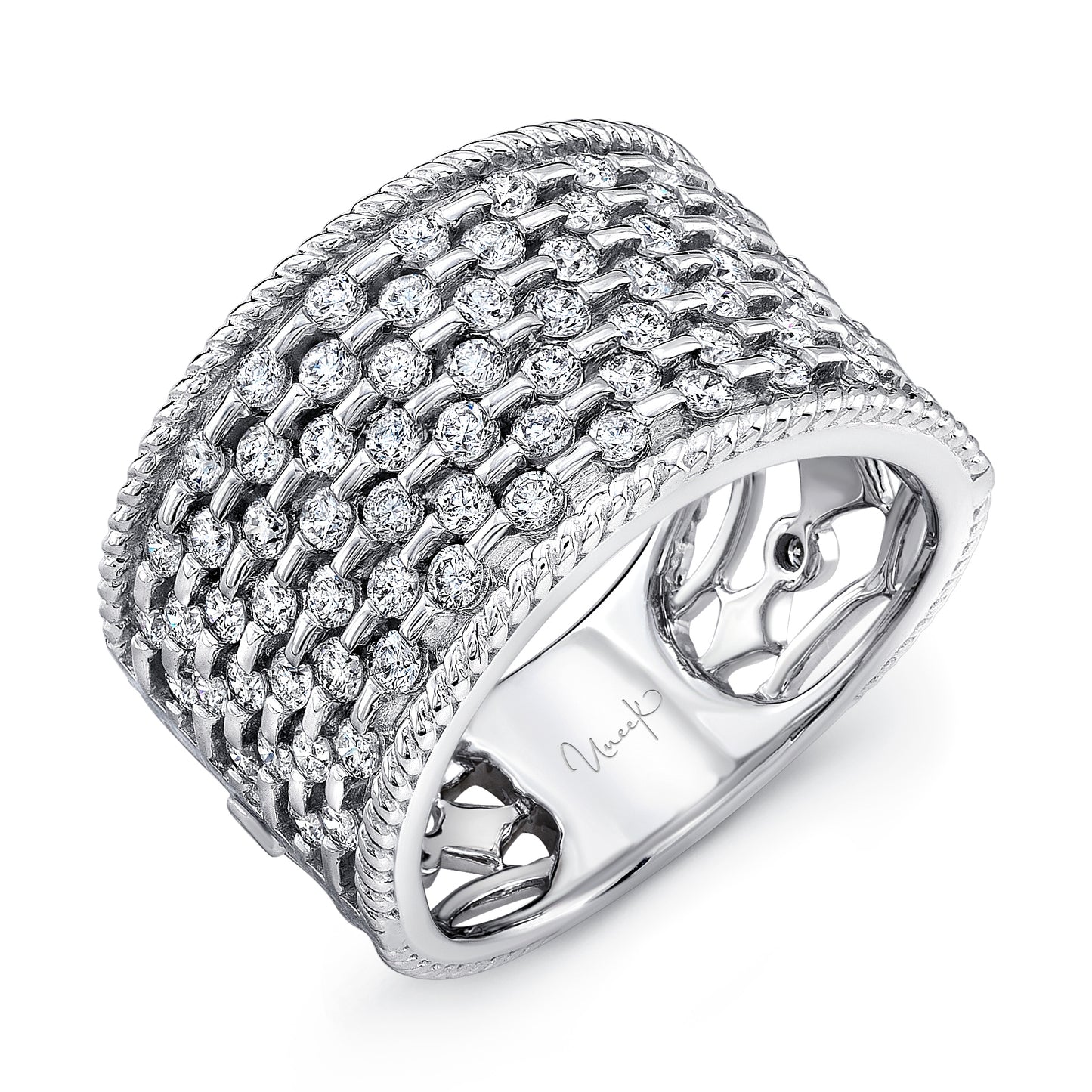 Uneek Fashion Ring 14K White Gold LVBW324W