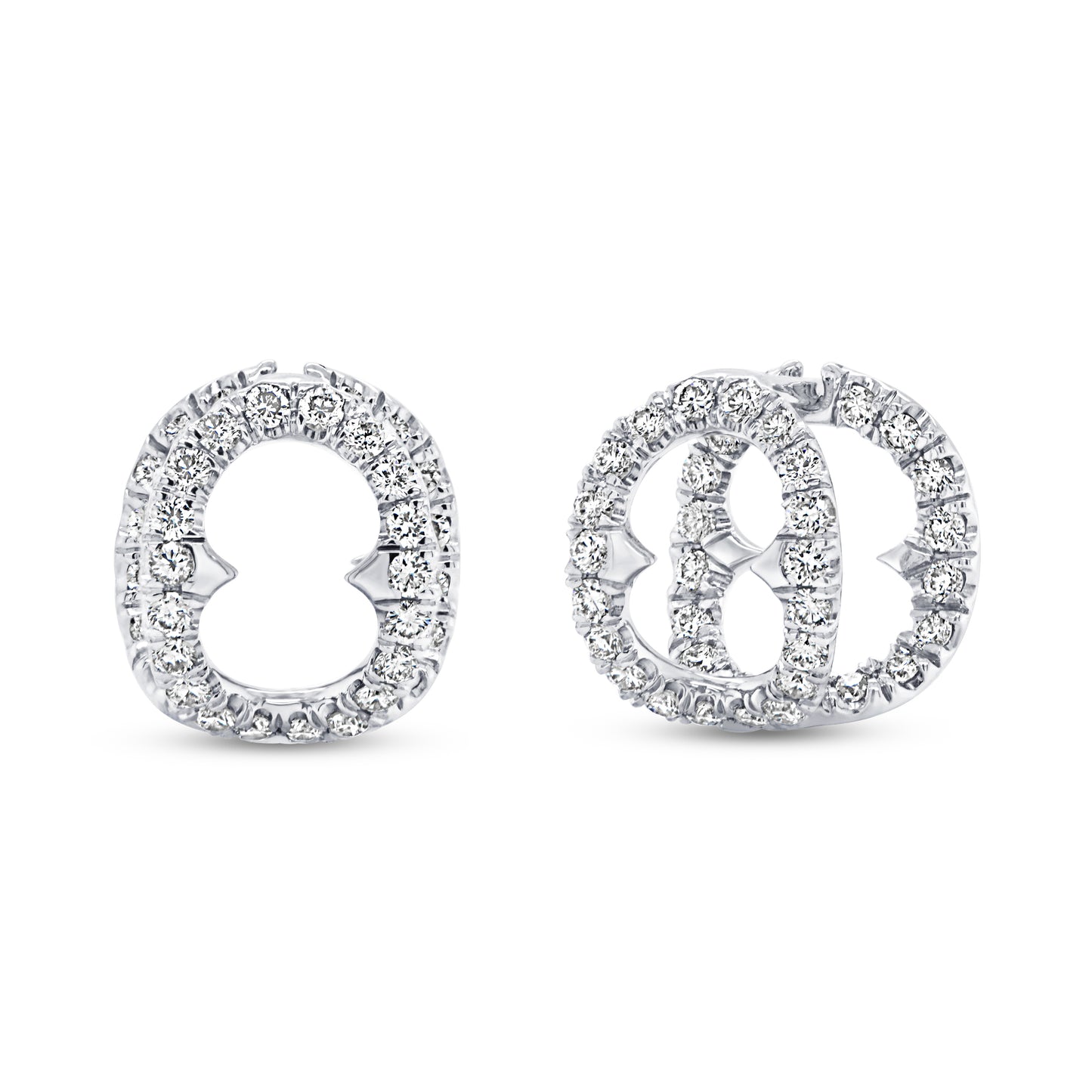 Uneek Earring 18K White Gold LVE264