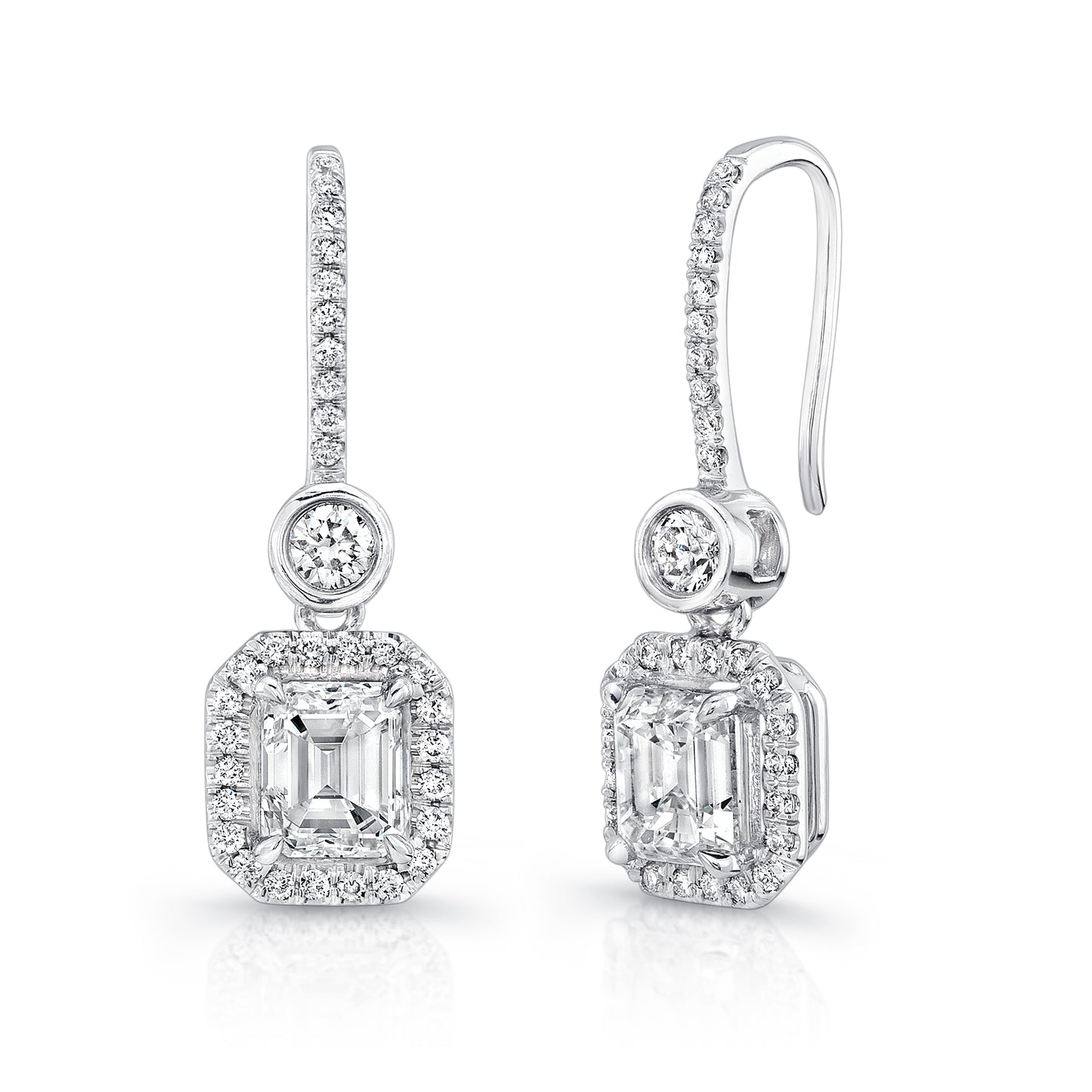 Uneek Earring 18K White Gold LVE306