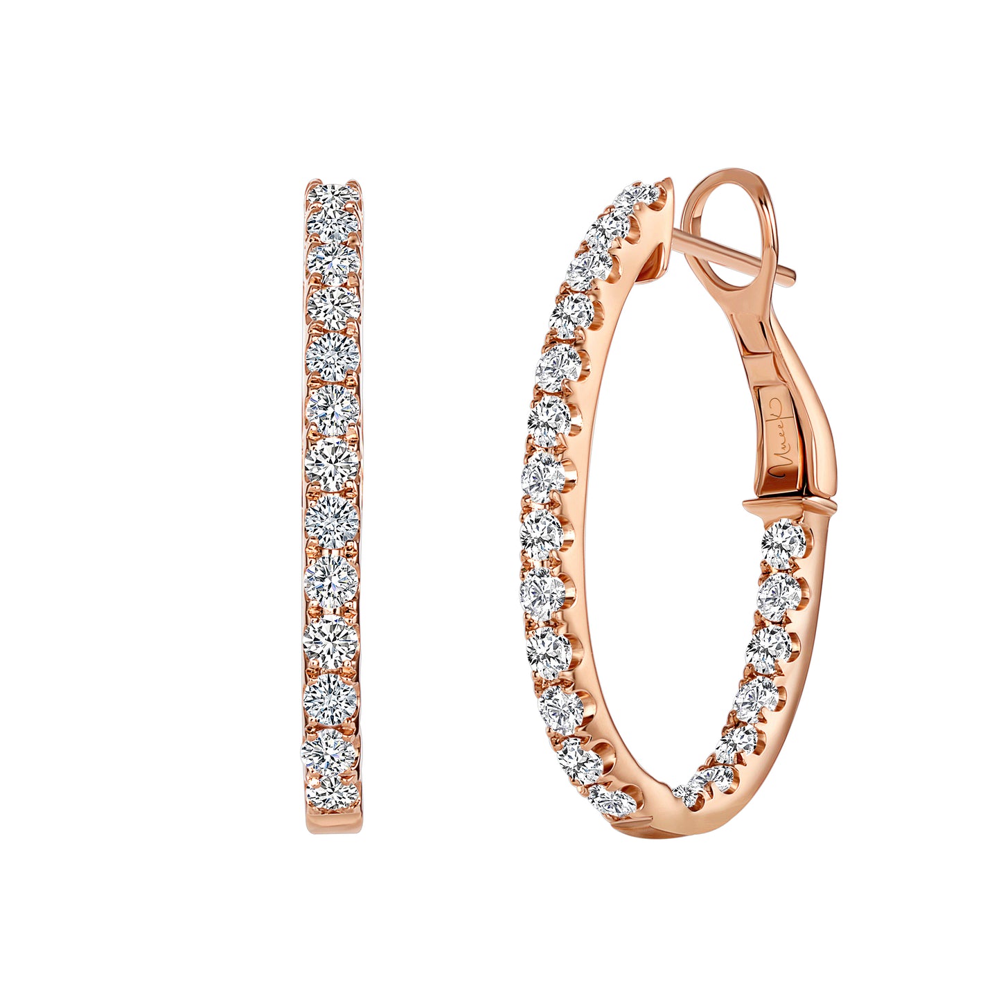Uneek Earring 14K Rose Gold LVEW259R