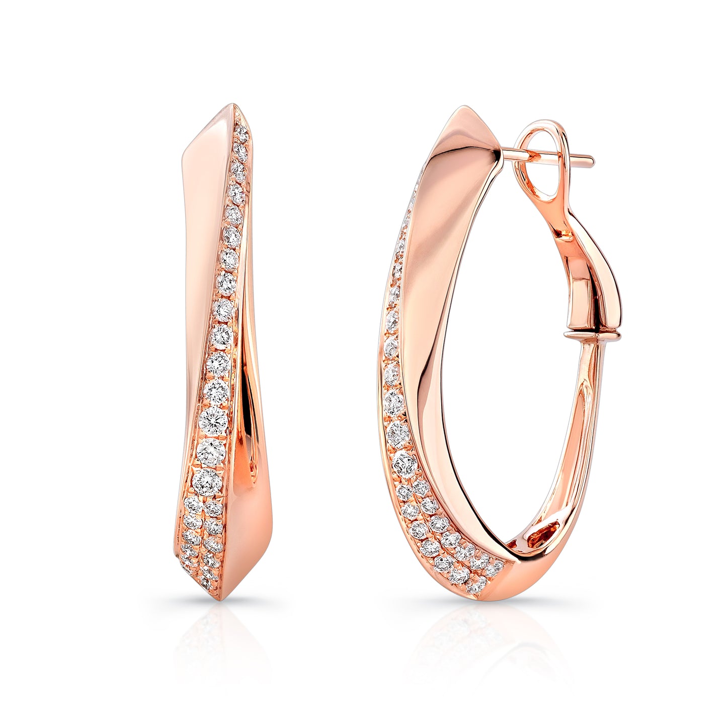Uneek Earring 14K Rose Gold LVEW437R