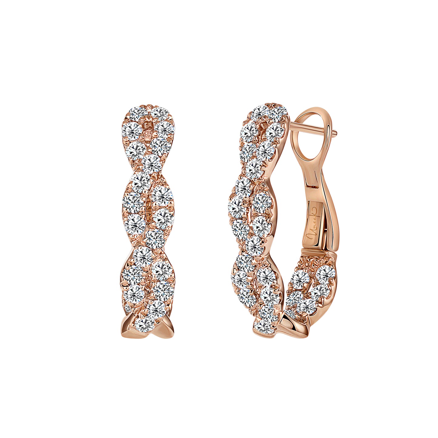 Uneek Earring 14K Rose Gold LVEW544R