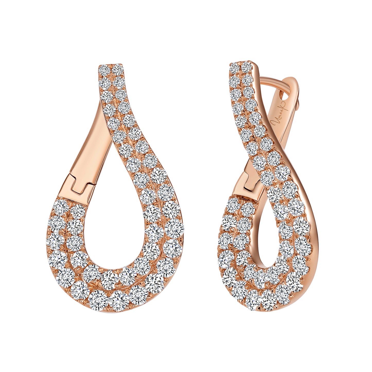 Uneek Earring 14K Rose Gold LVEW569R