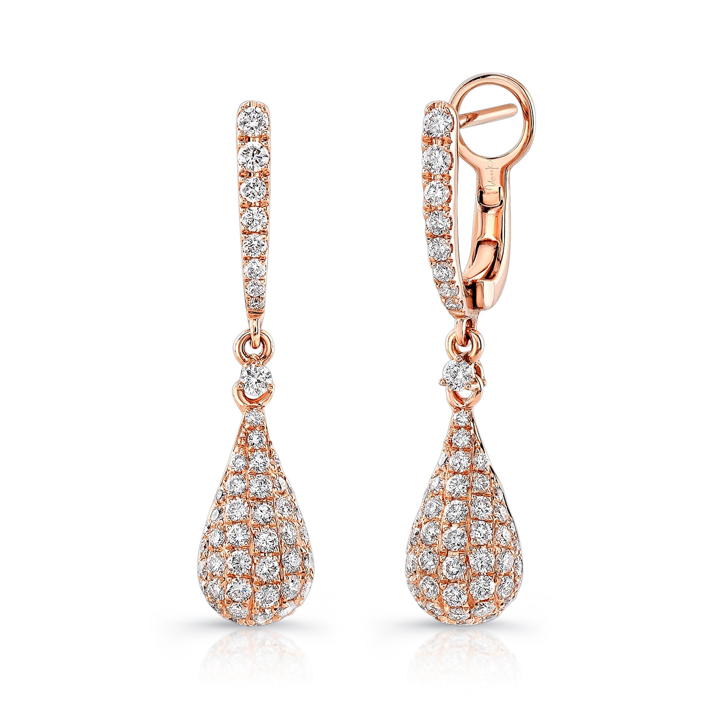 Uneek Earring 14K Rose Gold LVEW695R