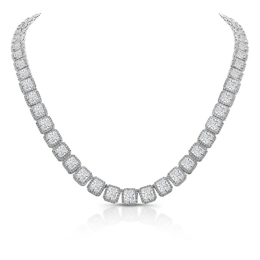 Uneek Necklace 18K White Gold LVN589