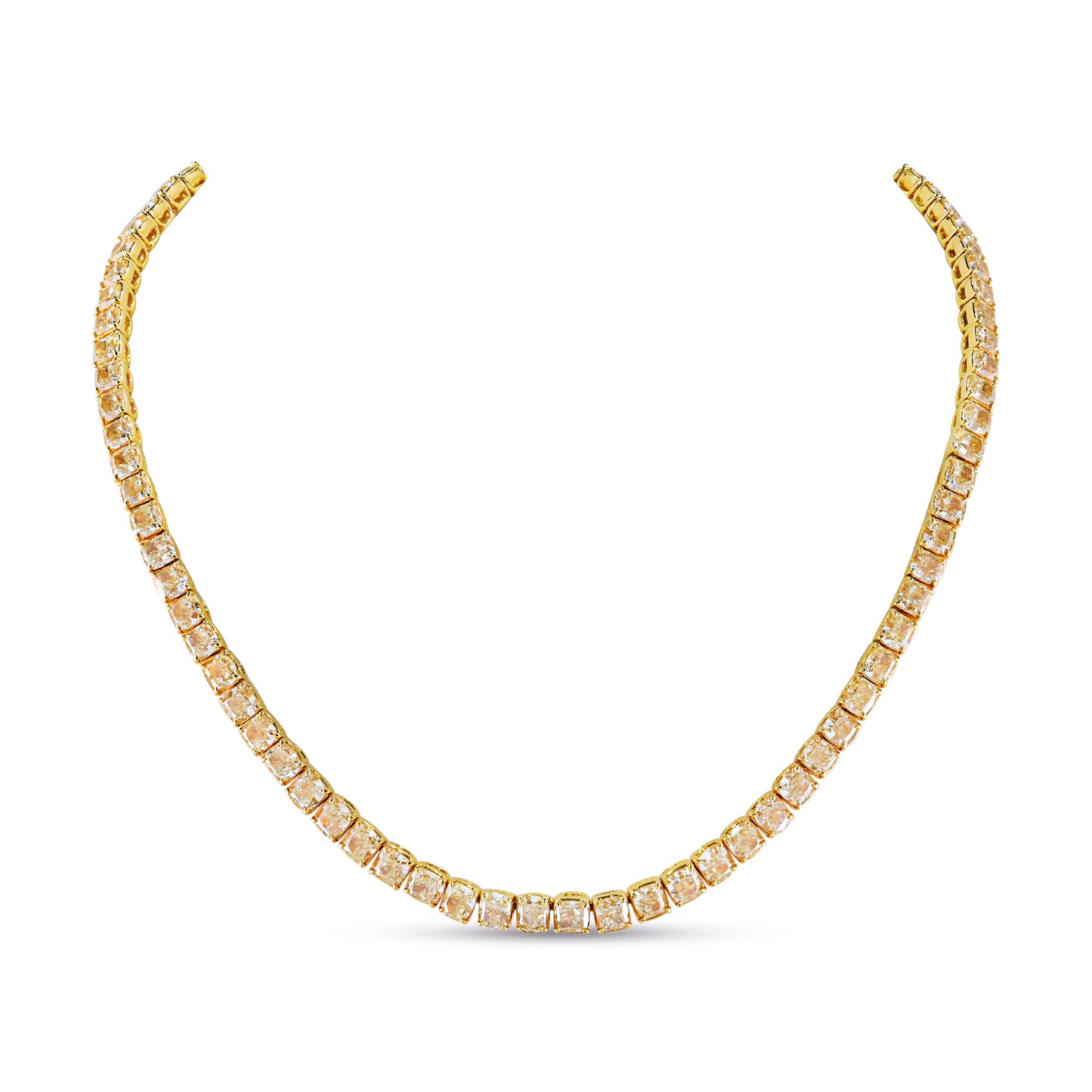 Uneek Necklace 18K White & Yellow Gold NK1468