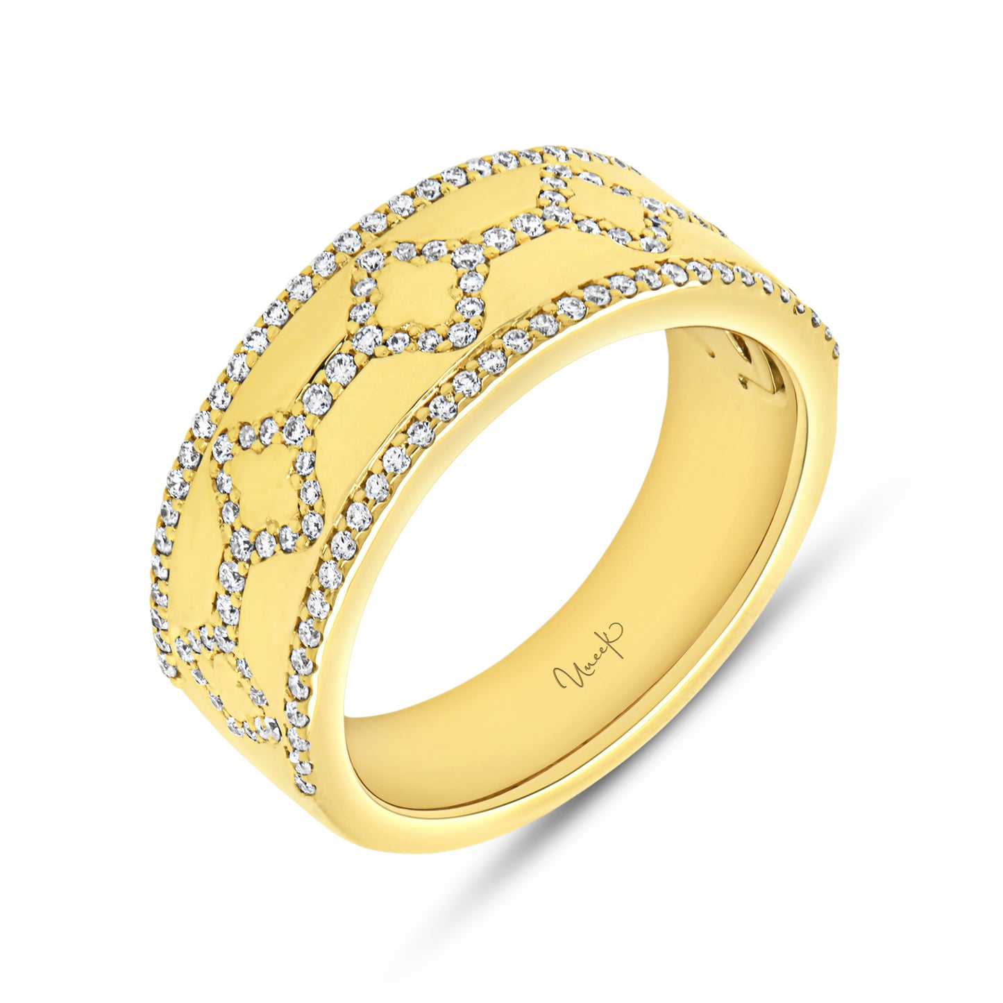 Uneek Anniversary Ring 18K Yellow Gold RB1158