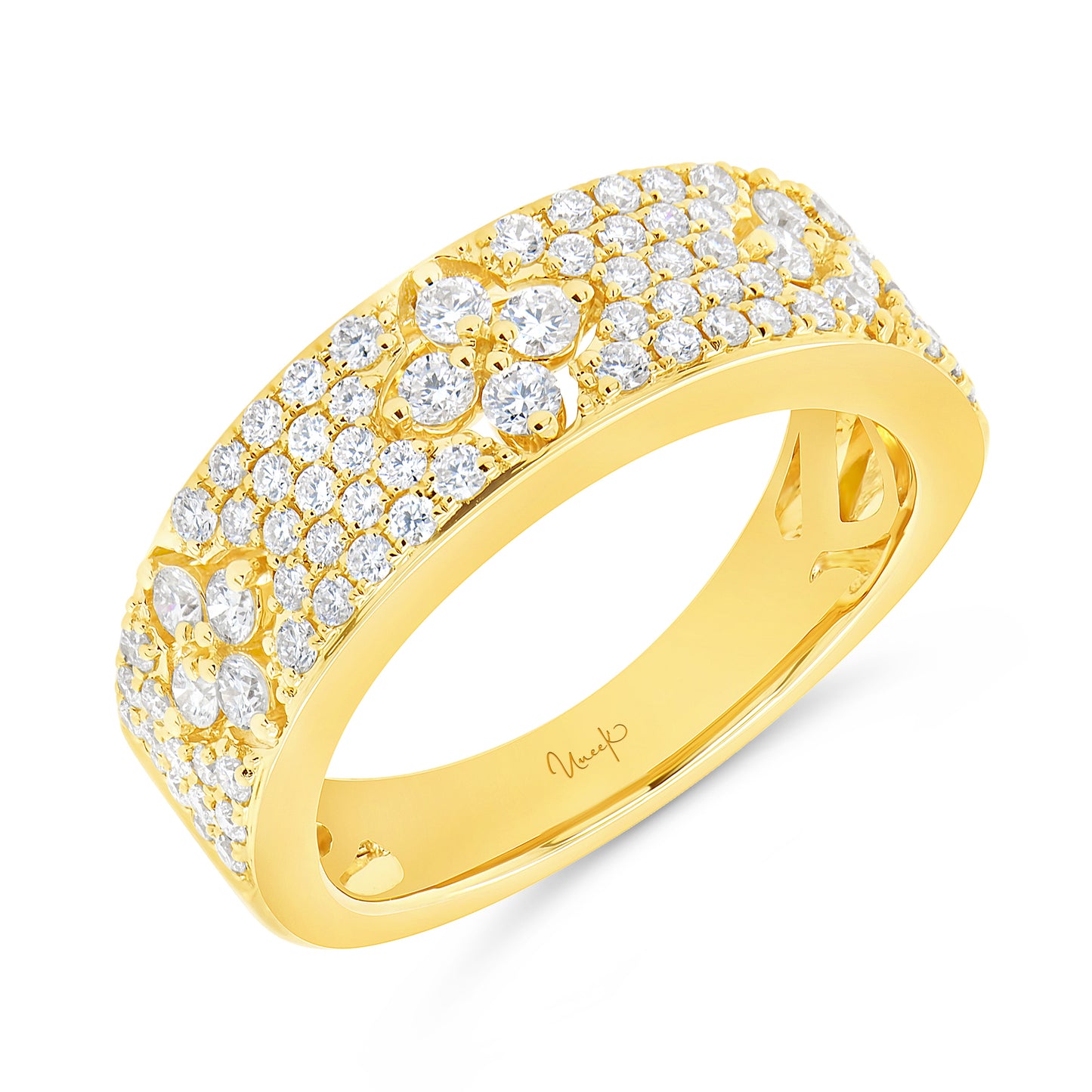 Uneek Anniversary Ring 14K Yellow Gold RB3786Y