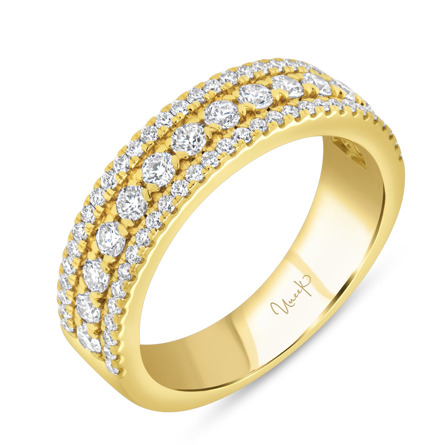 Uneek Anniversary Ring 18K Yellow Gold RB4028