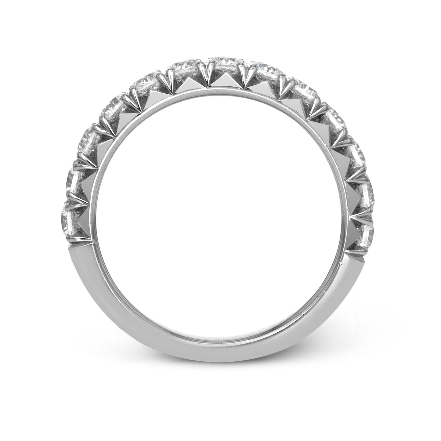 Anniversary Ring In 18k Gold With Diamonds - Simon G. Jewelry