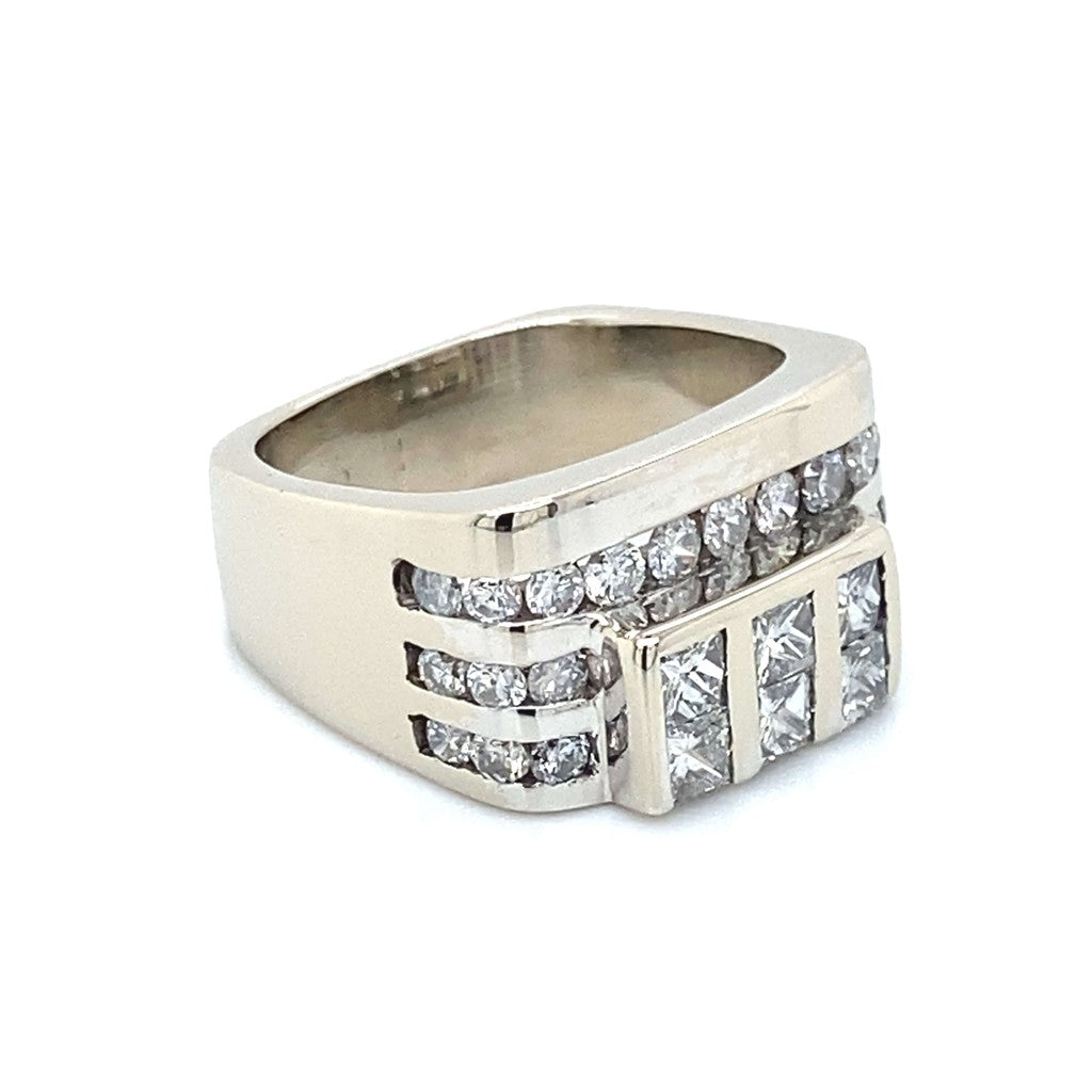 14K Diamond Fashion Ring