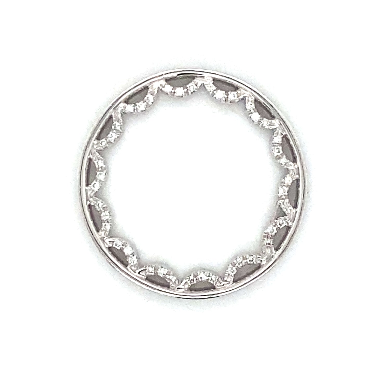 Verragio Eternity Wedding Band in 18K White Gold