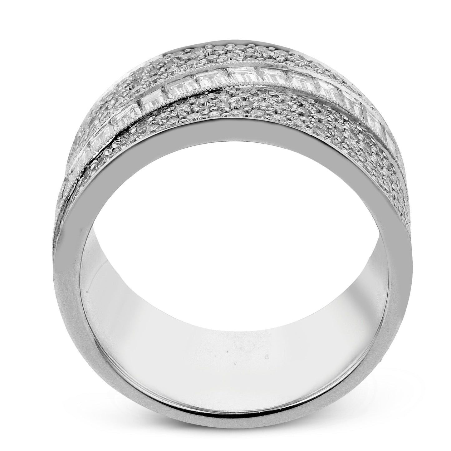 Fashion Ring in 18k Gold with Diamonds