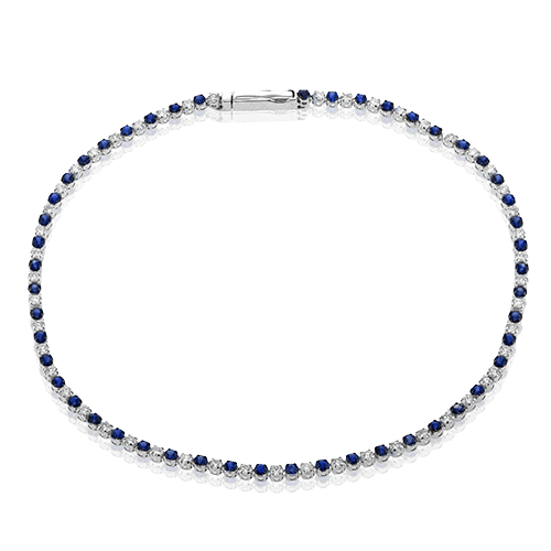 Gent Bracelet in 14k Gold with Diamonds