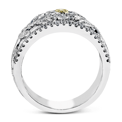 Right Hand Ring in 18k Gold with Diamonds