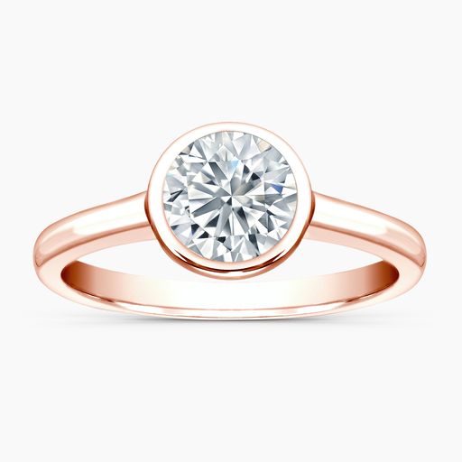 CLAIRE Solitaire Lab Grown Diamond Engagement Ring