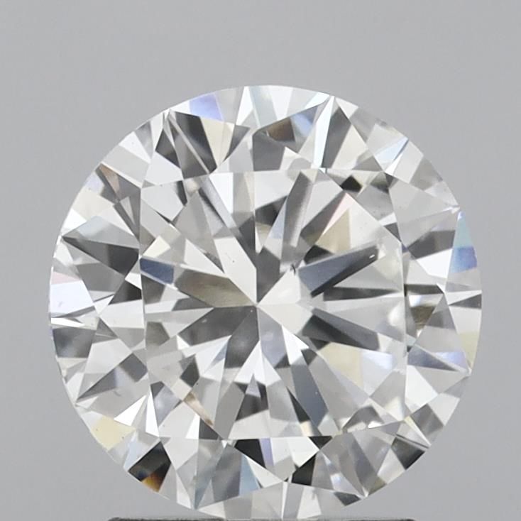 2.00 Carat Round IGI Labgrown Diamond, With Certificate ID LG588353101