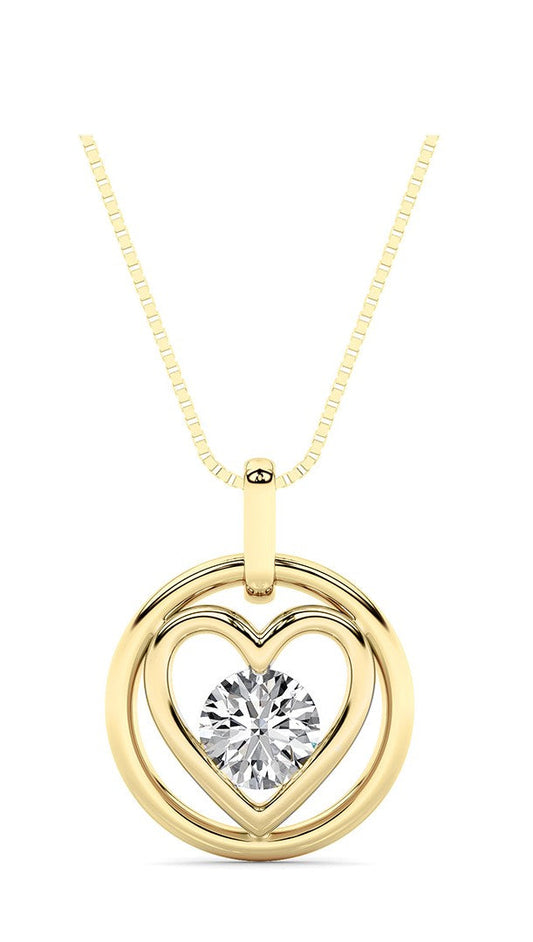 0.75CTW Round Lab-Grown Diamond Necklace