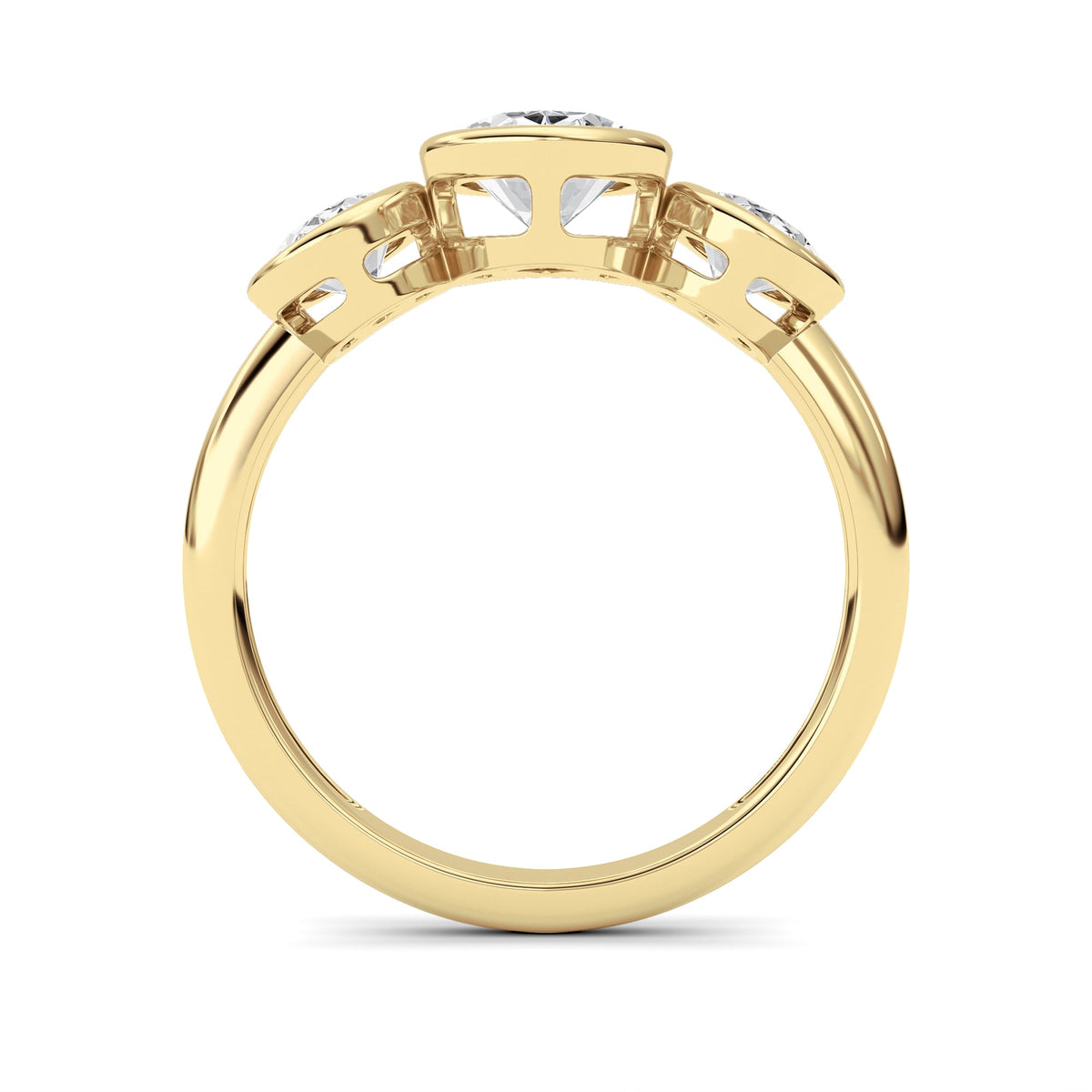 2CTW Oval Lab-Grown Diamond Ring
