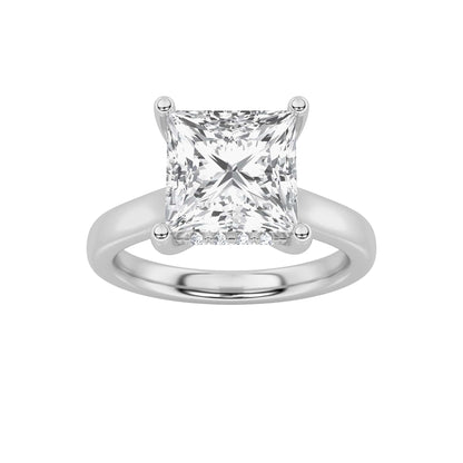 2CTW Princess Lab-Grown Diamond Prong Ring 13 Stones