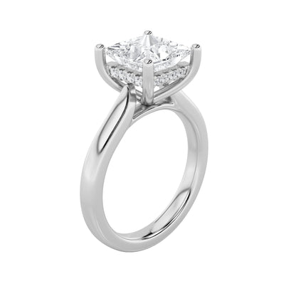 2CTW Princess Lab-Grown Diamond Prong Ring 13 Stones