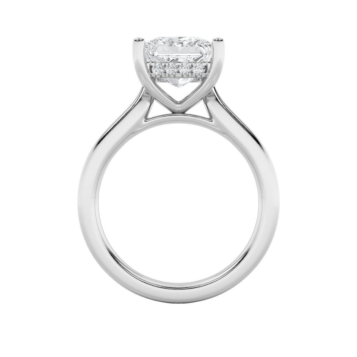 2CTW Princess Lab-Grown Diamond Prong Ring 13 Stones