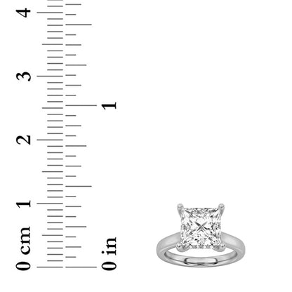 2CTW Princess Lab-Grown Diamond Prong Ring 13 Stones