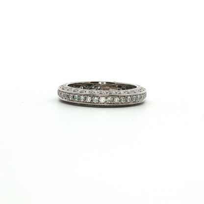 Diamond Eternity Band in 18k White Gold