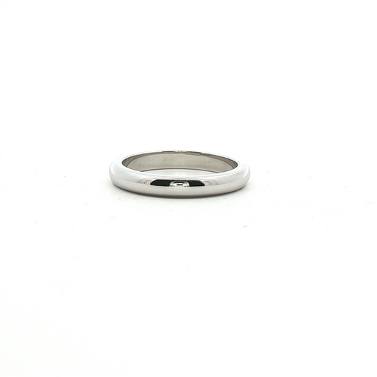 Plain Band in Platinum