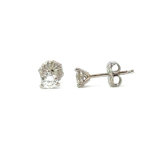 Round Diamond Stud Earrings (0.33 ct. tw.) in 14K White Gold