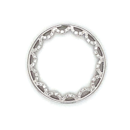 Verragio Eternity Wedding Band in 18K White Gold