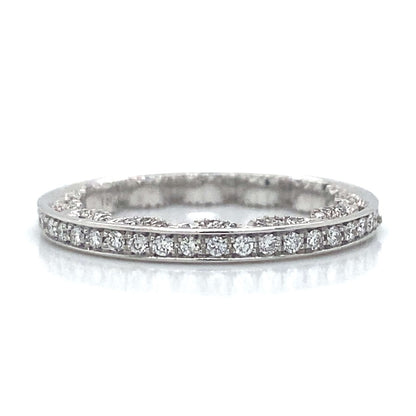 Verragio Eternity Wedding Band in 18K White Gold