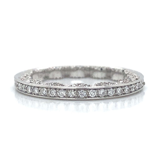 Verragio Eternity Wedding Band in 18K White Gold