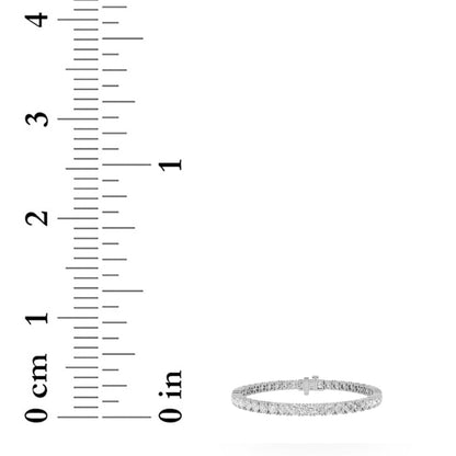 13CTW Round Lab-Grown Diamond Prong Classic Tennis Bracelet 39 Stones