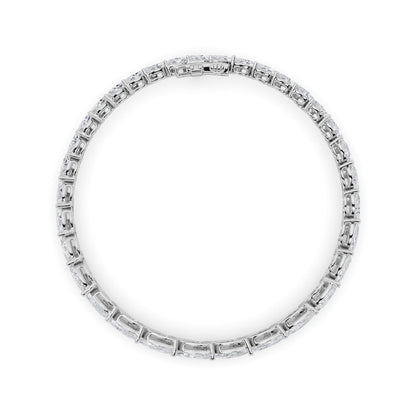 13.5CTW Marquise Lab-Grown Diamond Prong Bracelet 33 Stones