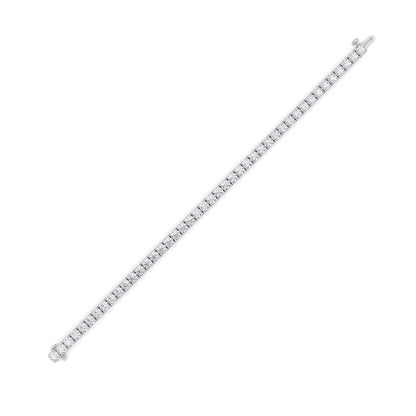 9CTW Round Lab-Grown Diamond Prong Tennis Bracelet 45 Stones